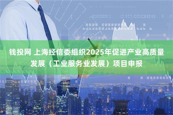 钱投网 上海经信委组织2025年促进产业高质量发展（工业服务业发展）项目申报