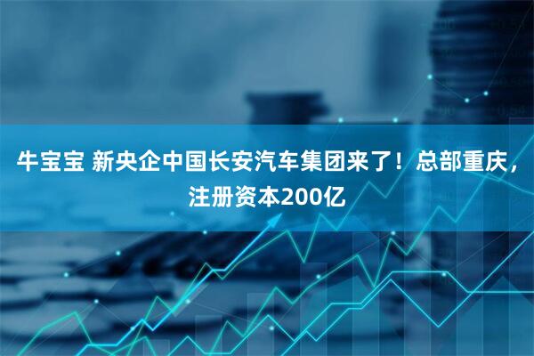 牛宝宝 新央企中国长安汽车集团来了！总部重庆，注册资本200亿