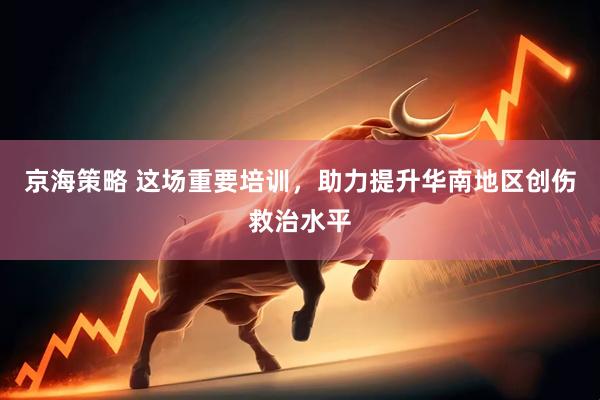 京海策略 这场重要培训，助力提升华南地区创伤救治水平
